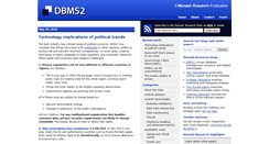 Desktop Screenshot of dbms2.com